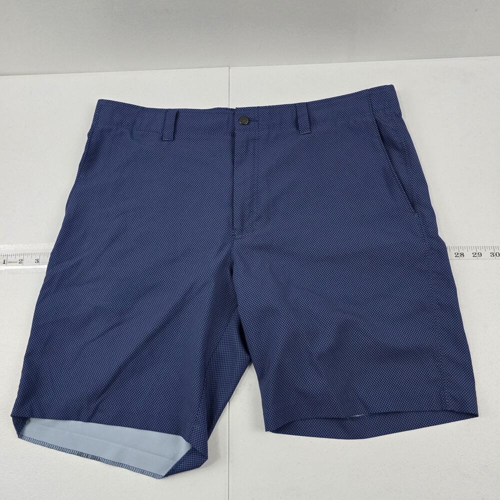 Callaway size 38 golf shorts‎ mens blue geometric chino 5542